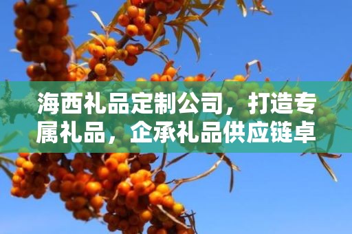 海西礼品定制公司，打造专属礼品，企承礼品供应链卓越服务
